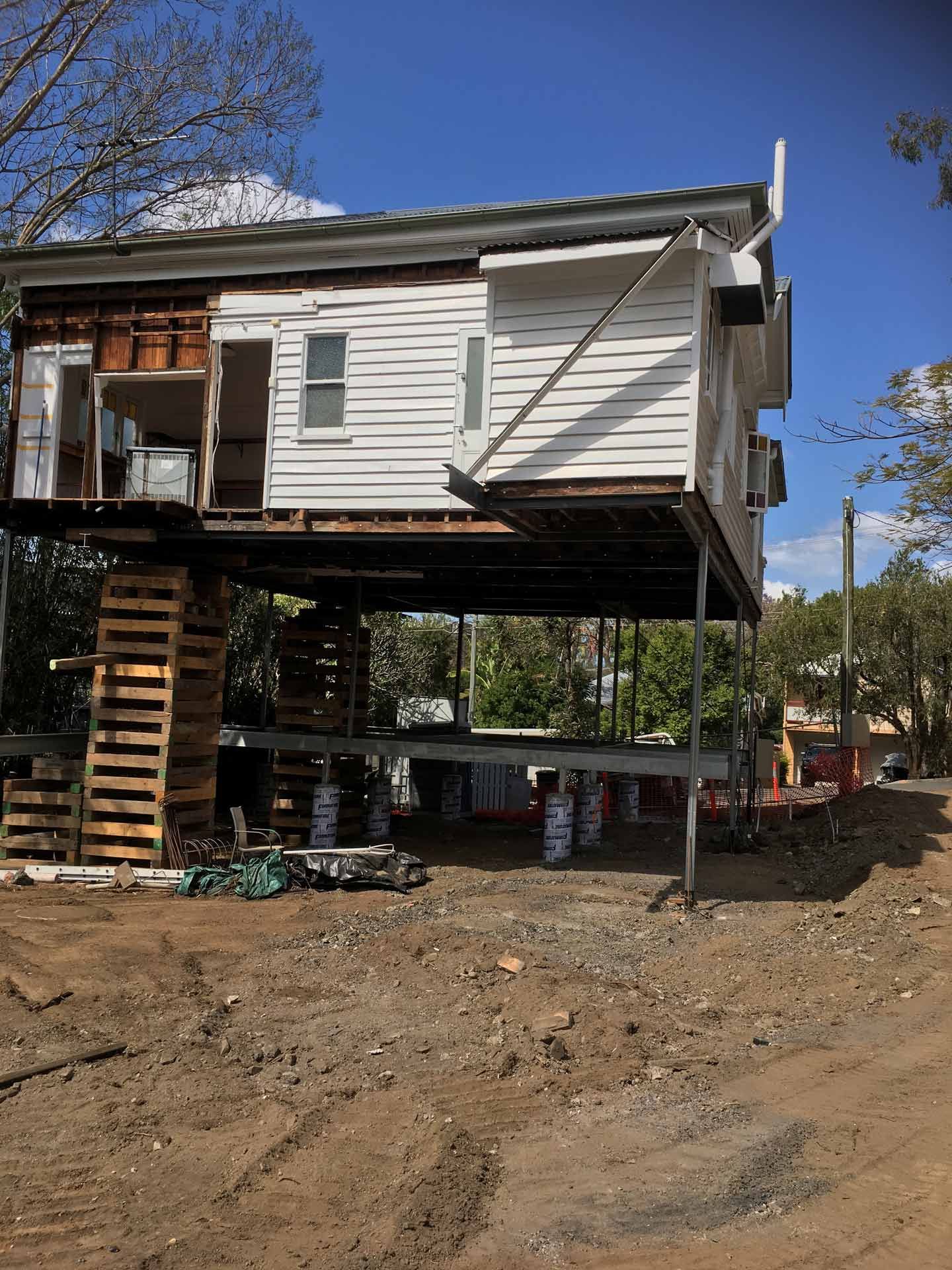 Level, solid foundation completed after House Reblocking